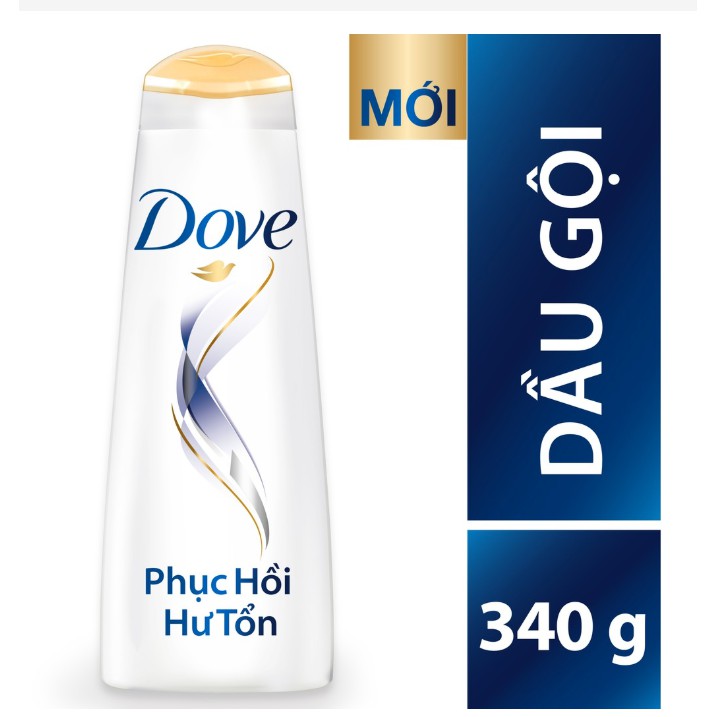 Dầu Gội Dove Phục Hồi Hư Tổn Chai 340g