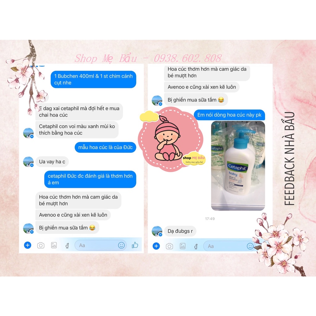 MẪU MỚI - Sữa tắm gội có vòi 2in1 Cetaphil Baby Baby Wash & Shampoo 399ml