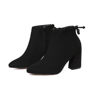 Boots da lộn 7p buộc dây
