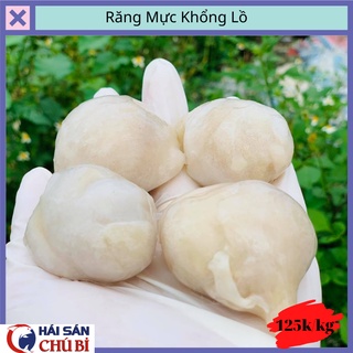 Răng mực bự ,net9, cấp đông tươi ngon - 1kg