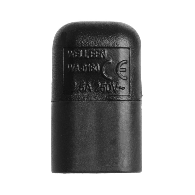 Bộ ĐiềU HợP ChuyểN ĐổI NguồN ĐiệN btsg IEC 320 2-Pin C7 Lỗ C8 ĐầU CắM