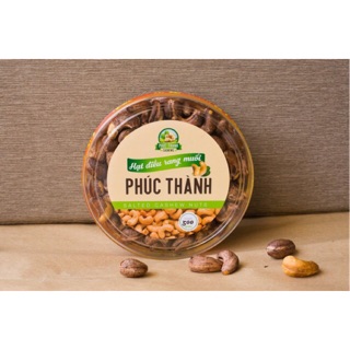 Hạt điều rang muối nguyên hạt còn vỏ lụa 500gr