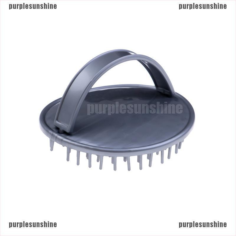 Lược Silicone Mát Xa Da Đầu Chống Trượt Khi Gội Đầu