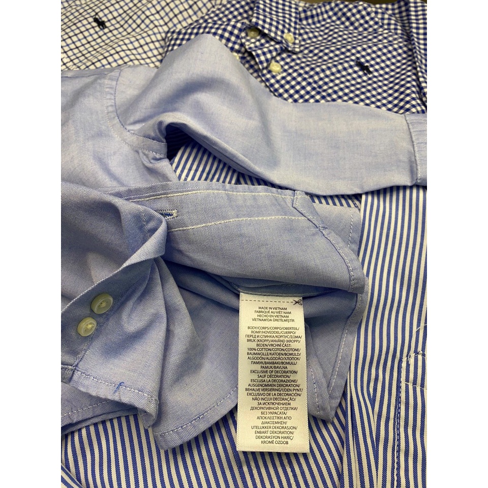 Áo sơ mi dài tay hè Ralph Lauren  Nga Fish A1S3R7