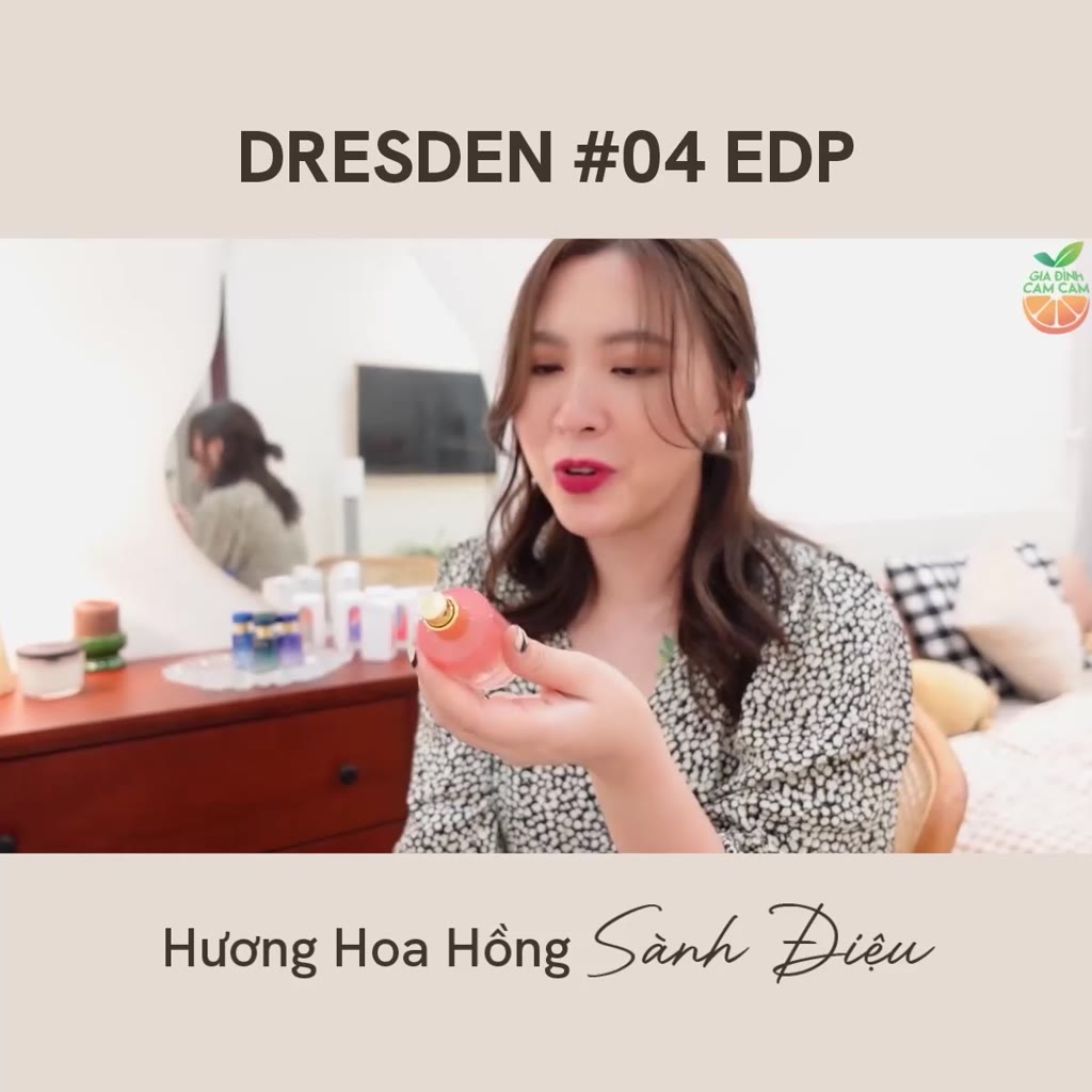 Nước hoa Nữ Thơm Lâu De Memoria Sành điệu, Dịu Ngọt (30ml) - Dresden 04 BST Ký Ức Đầu Tiên | BigBuy360 - bigbuy360.vn