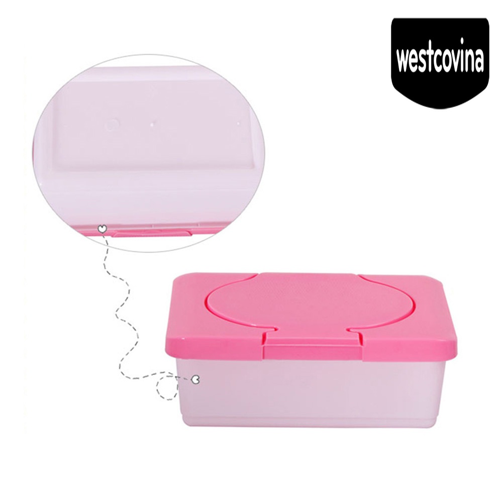 [Hot]☀ Hộp 80 Khăn Giấy Ướt Chống Bụi Bẩn Thiết Kế Đơn Giản Tiện Dụng Cho Gia Đình