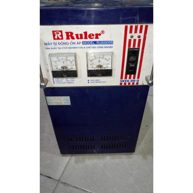 Ổn áp Ruler 5000w (5kva) dây đồng nguyên chất rất nặng