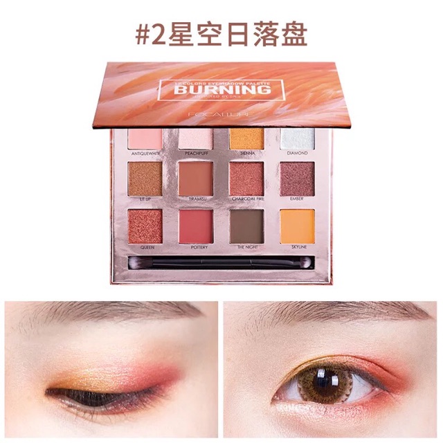 Bảng mắt Focallure 12 ô Portable Eyeshadow