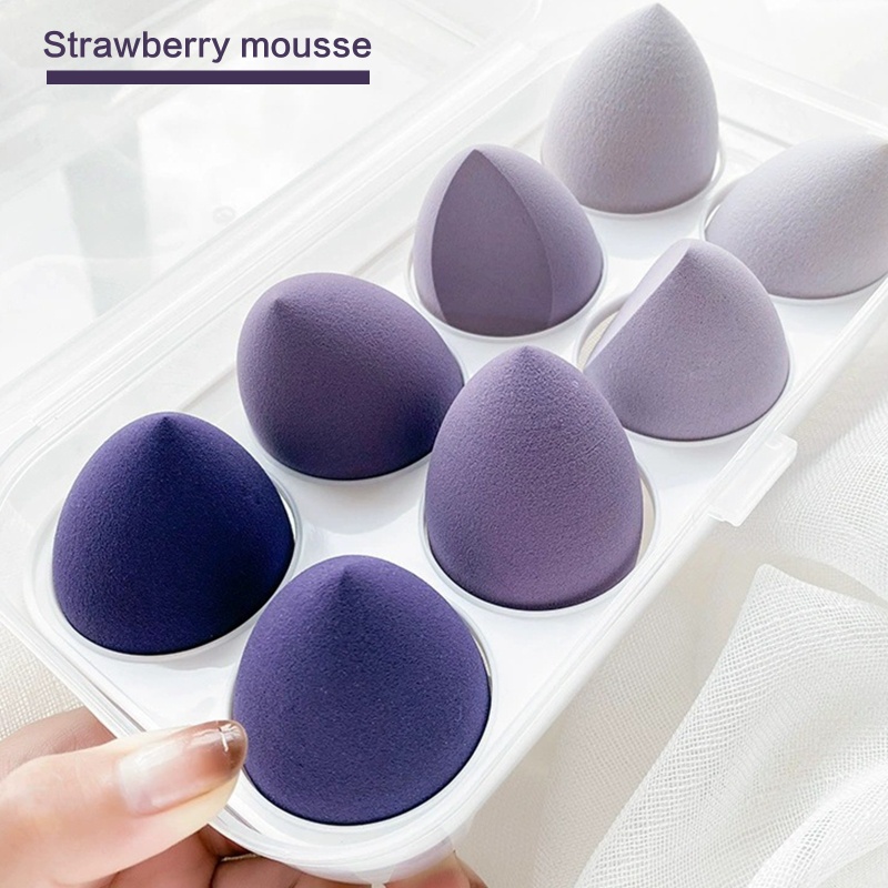 Set 8 Mút Trang Điểm Có Thể Sử Dụng Dạng Khô Và Ướt YOUYO