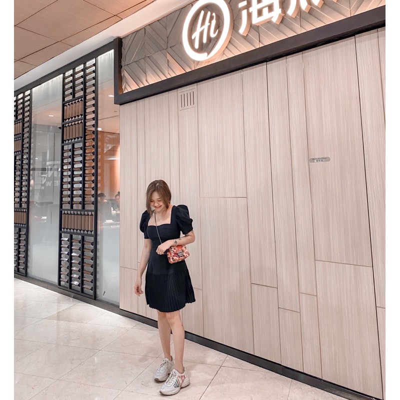 đầm tay phồng dập ly | BigBuy360 - bigbuy360.vn