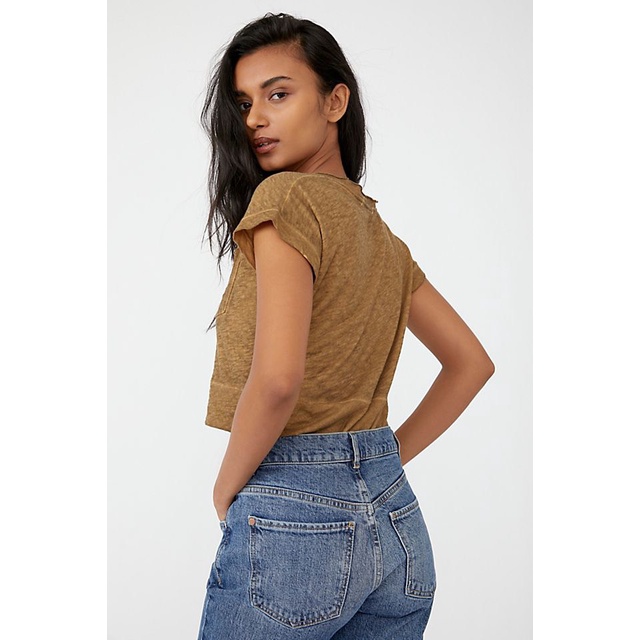Hàng dư xịn - Áo thun croptop Fr33 xuất khẩu
