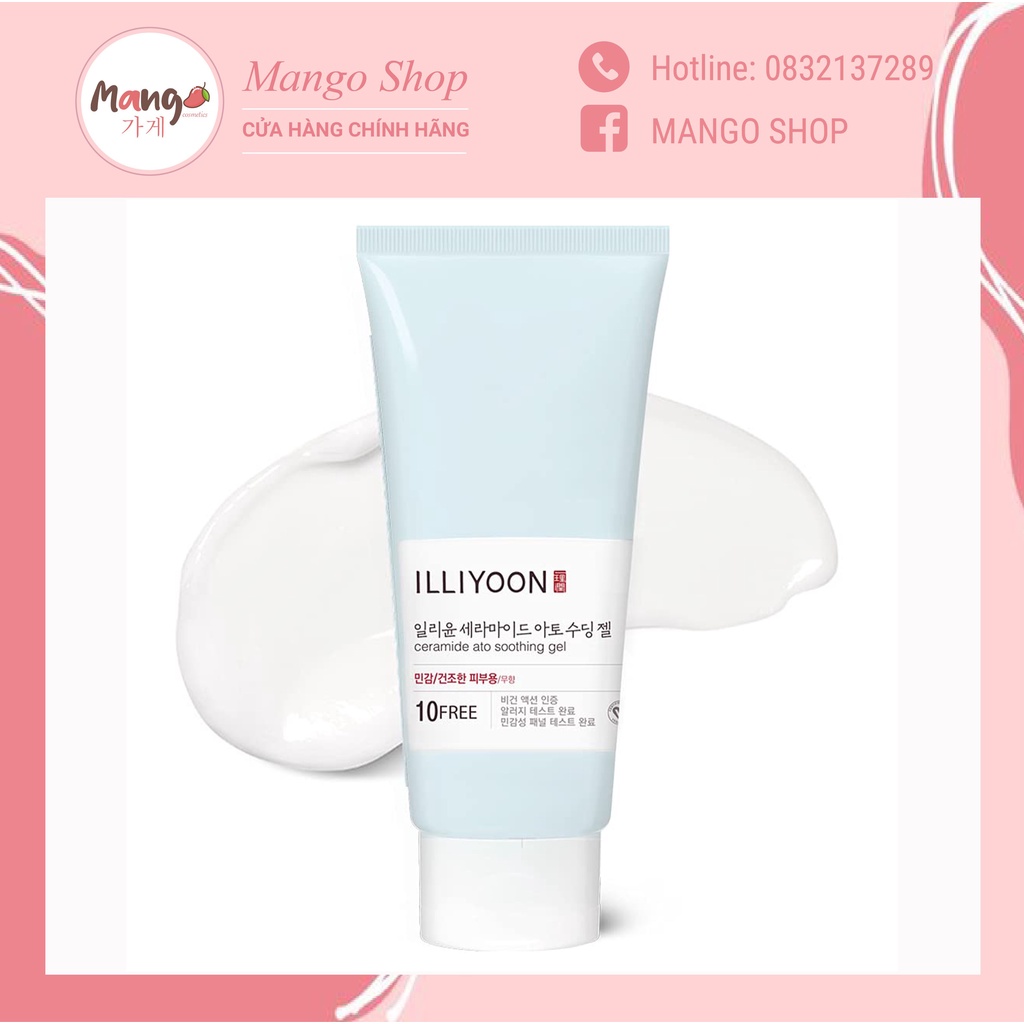 Gel Dưỡng Ẩm Illyoon Ceramide Ato Soothing Gel 175ml