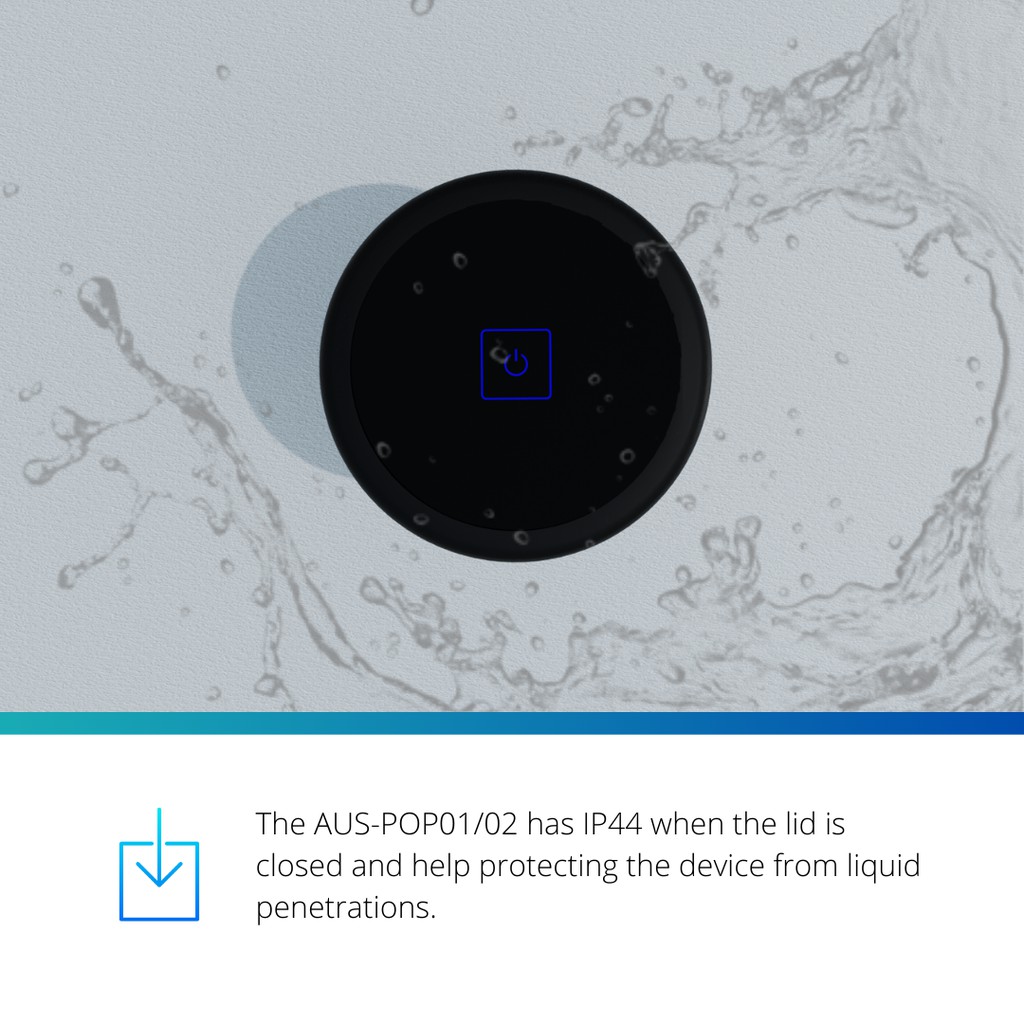 Ổ Cắm Âm Bàn Thông Minh AZURA AUS-POP01 - Hàng Chính Hãng