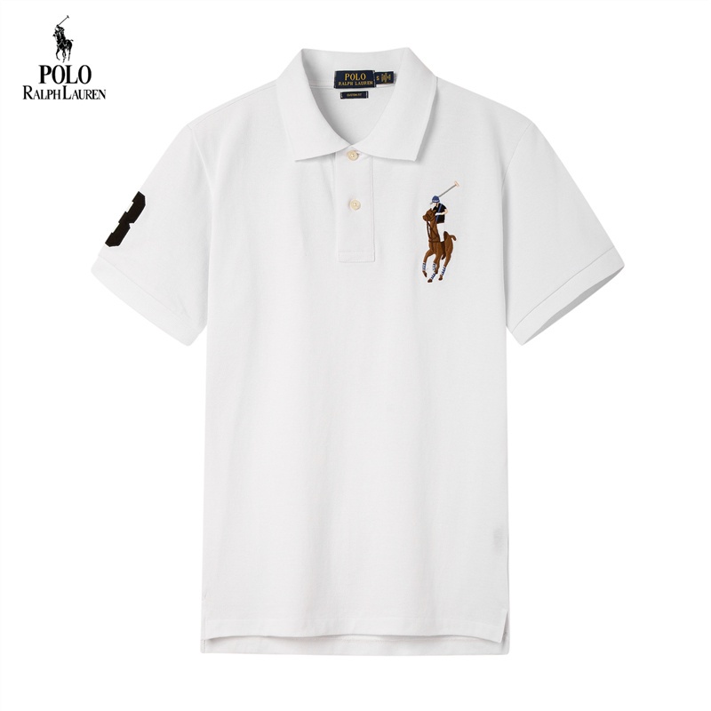 Áo Thun Polo Tay Ngắn Thêu Họa Tiết Ralph Lauren Thời Trang 2022 Cho Nam