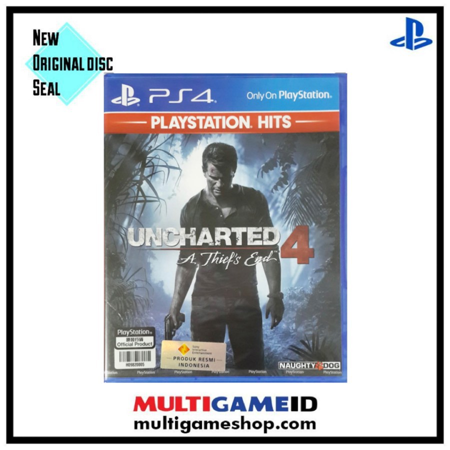 Máy Chơi Game Ps4 Uncharted 4: A Thief 's End Playstation Hits Reg 3