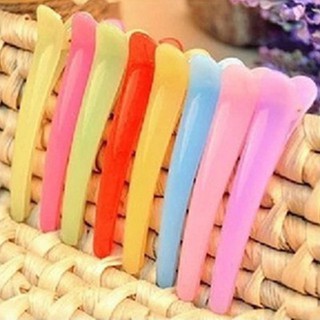 Kẹp tóc màu sắc loại dài 8 cm