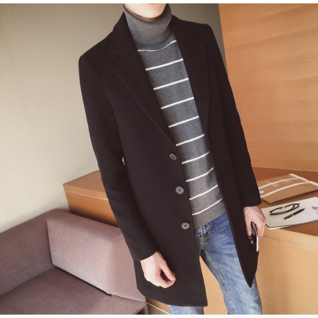 [HÀNG ORDER 7-10 ngày] ÁO KHOÁC DẠ MĂNG TÔ | BigBuy360 - bigbuy360.vn