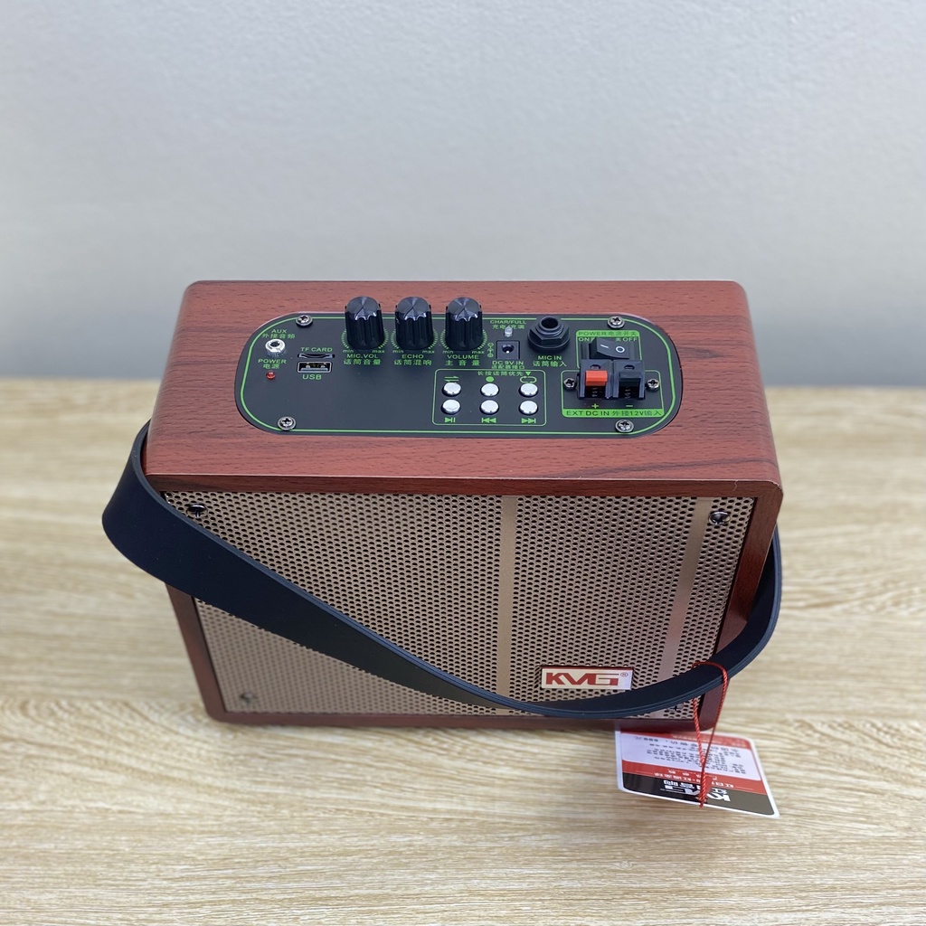 Loa Kéo Karaoke KVG K5-30 Tặng Kèm 1 Micro Không Dây
