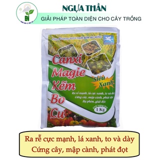 Phân bón lá Vi Lượng NGỰA THẦN KẼM - BO - ĐỒNG - Siêu ra rễ, siêu vọt đọt, siêu xanh lá - dày lá (1 Kg/gói)