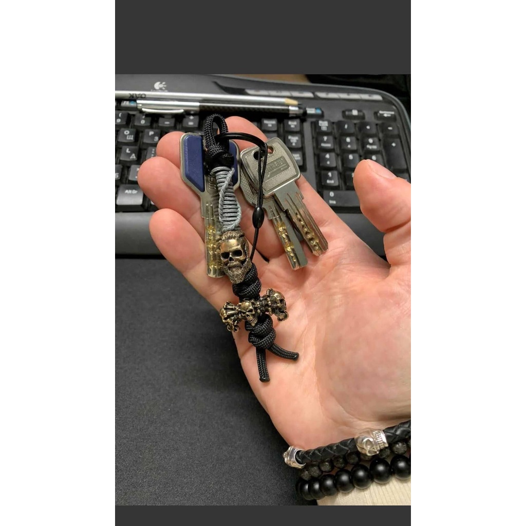 Móc chìa khoá Paracord Sinh Tồn