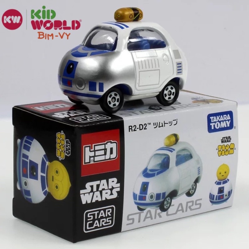 Xe mô hình Tomica Box Disney TsumTsum Top Star Wars R2-D2. MS: 806.