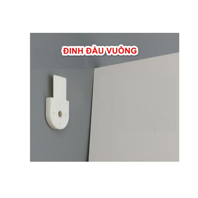 Bộ 10 Đinh Treo Đồ Đóng Tường Không Cẩn Khoan Tiện Lợi