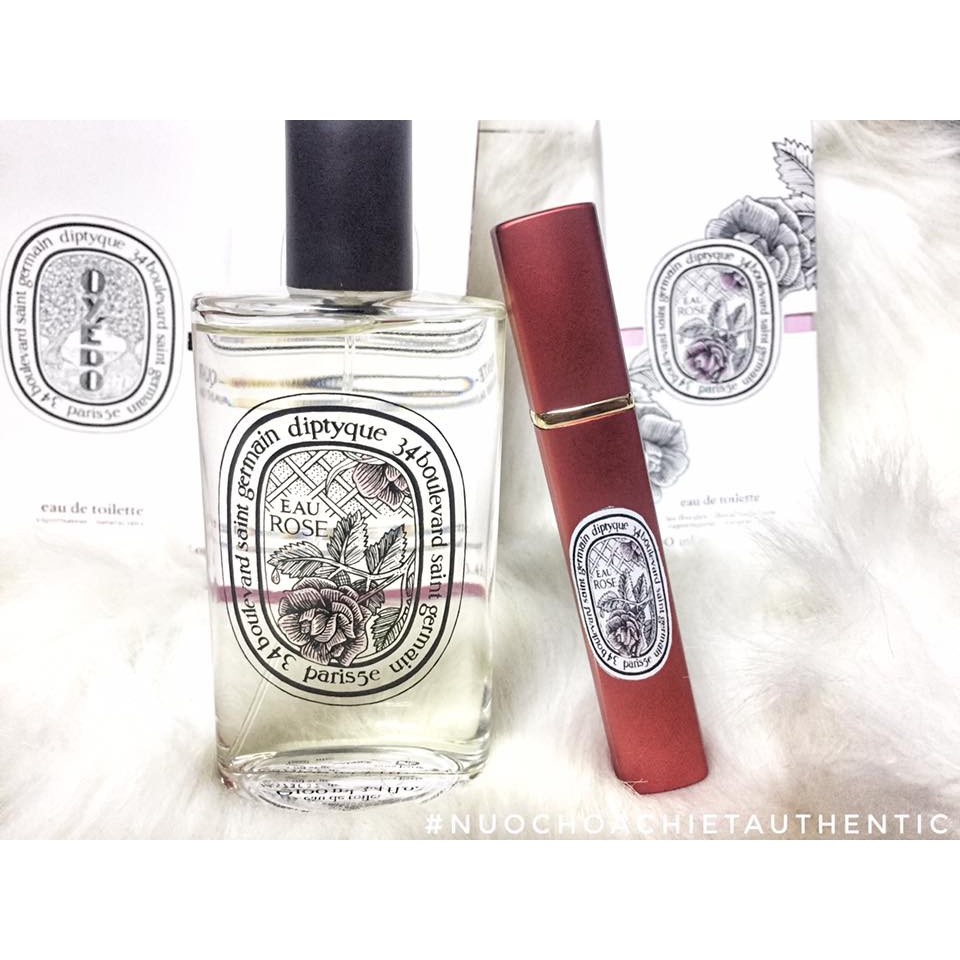 mẫu thử nước hoa 10ml diptyque eau rose