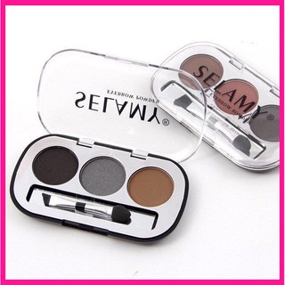 Phấn vẽ mày S.e.l.a.m.y 3 ô