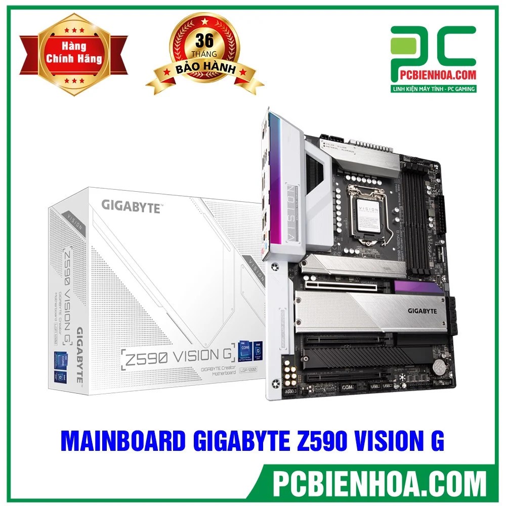 MAINBOARD GIGABYTE Z590 VISION G