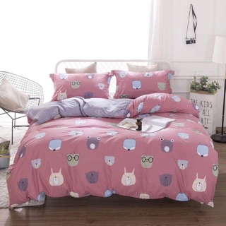 Set chăn ga gối cotton Hàn Quốc