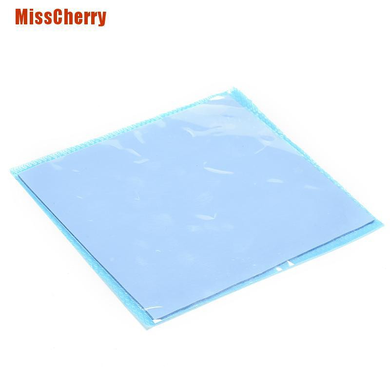 Miếng Tản Nhiệt Bằng Silicon Màu Xanh Dương 100mm X 100mm X 1mm