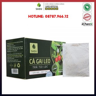 Cà Gai Leo Trà Túi Lọc 150Gr Sadu - [CHÍNH HÃNG] - Cách tốt nhất để bảo vệ gan