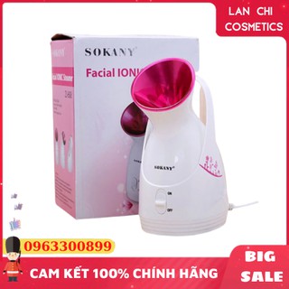 Máy xông tinh dầu siêu âm Sokany cao cấp dung tích 50ml xông mũi họng chăm sóc da mặt siêu tiết kiểm - bảo hành chính hã