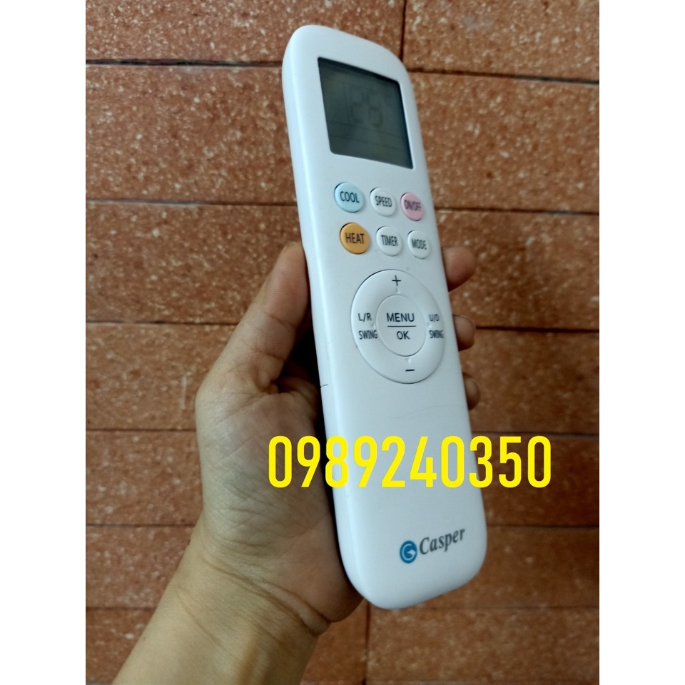 Điều khiển điều hòa Casper 2 chiều chính hãng