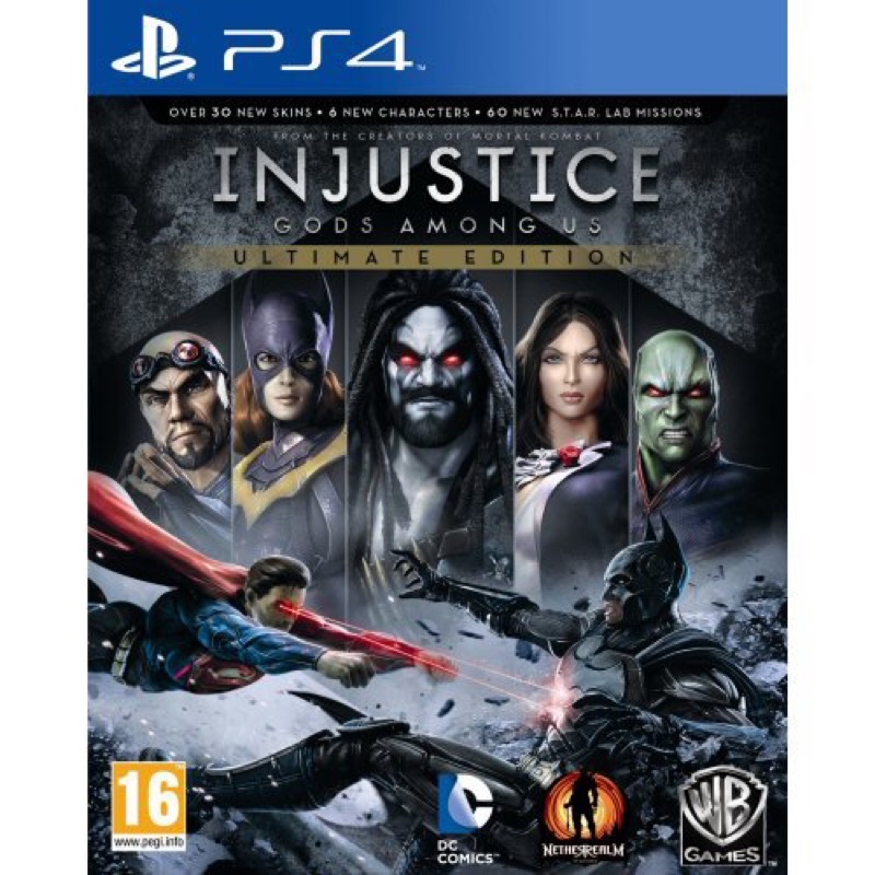Đĩa Game PS4 : Injustice Gods Among Us Ultimate Edition Likenew
