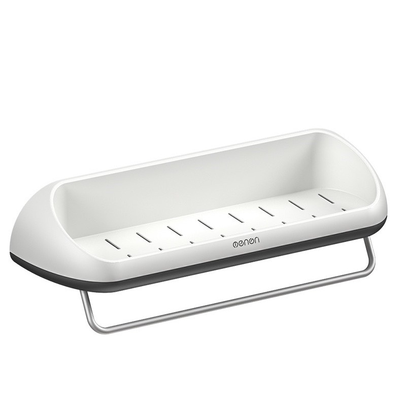 WJ338 -[Không cần khoan tường] Kệ treo xà phòng nhà tắm dán tường nhựa ABS cao cấp hàng nhập