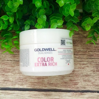 Hấp dầu Goldwell Dualsenses Color Brilliance Masque 200ml giúp giữ màu tóc nhuộm