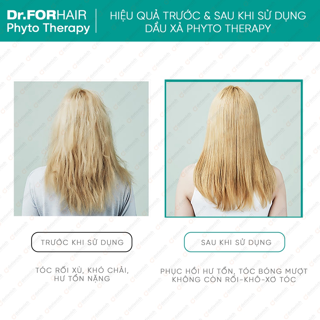 Dầu xả dưỡng tóc Dr.FORHAIR/Dr For Hair cho da đầu nhạy cảm Phyto Therapy Treament 500ml