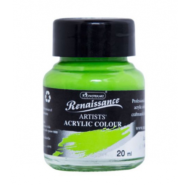 Màu Acrylic Renaissance 20ML Elephant - Xanh Lá Cây Leaf Green #121