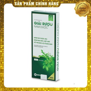 ✅ (Hàng Chính Hãng)_Giải Rượu Nam Dược "Giúp giải rượu nhanh"