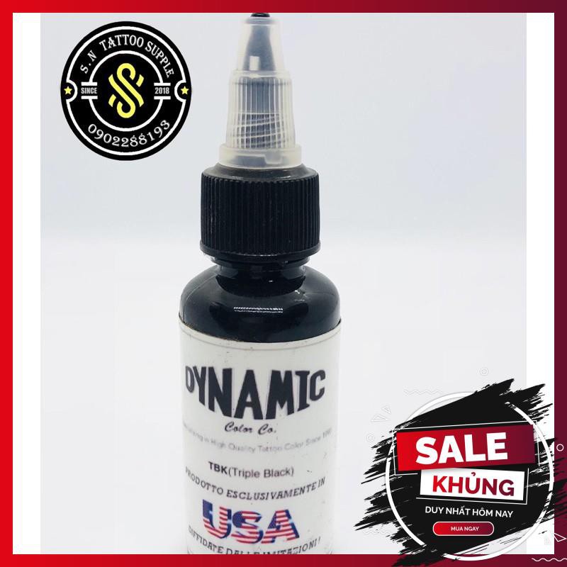 🌺FREESHIP🌺 Mực Xăm Siêu Đen💗FREESHIP💗Mực Dynamic TBK black 30ml
