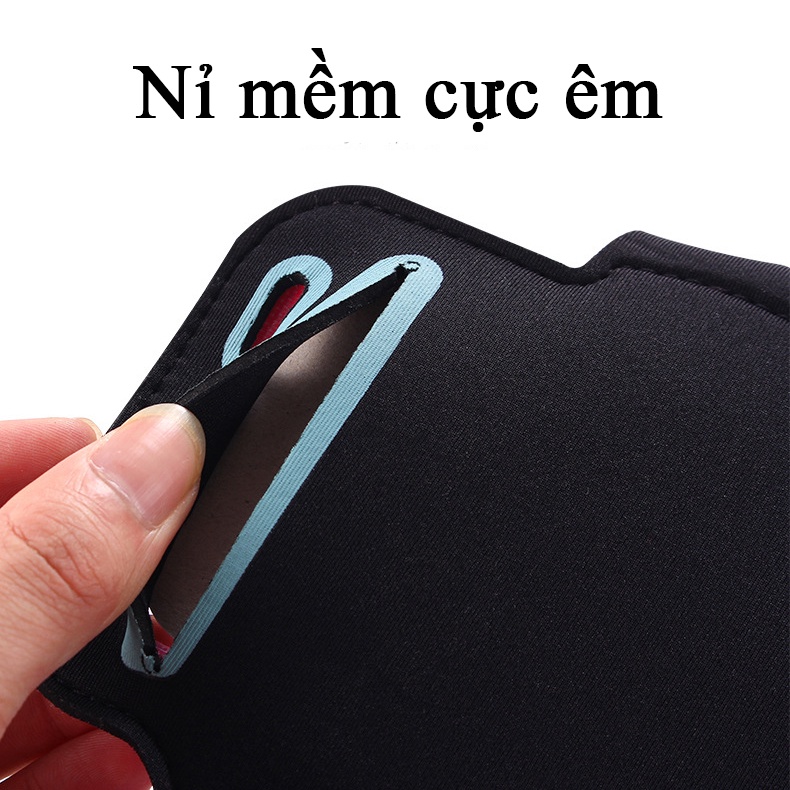 Bao Đeo Tay Điện Thoại Chạy Bộ Thể Dục Siêu Mỏng Nhẹ