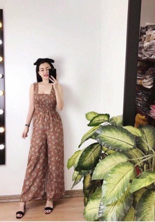 Jumpsuit hoa nhí