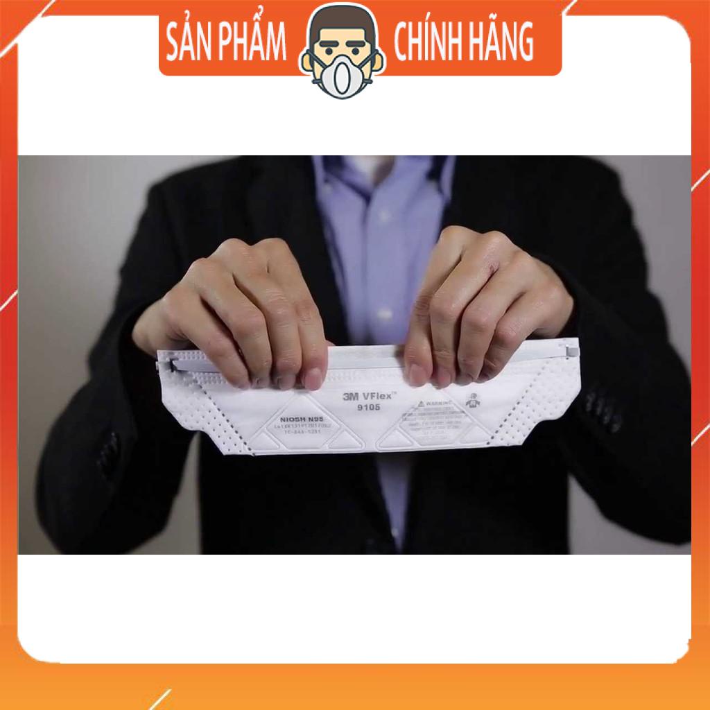 Khẩu trang 3M 9105 N95 Mỹ - Singapore sản xuất chống bụi pm2.5 95%