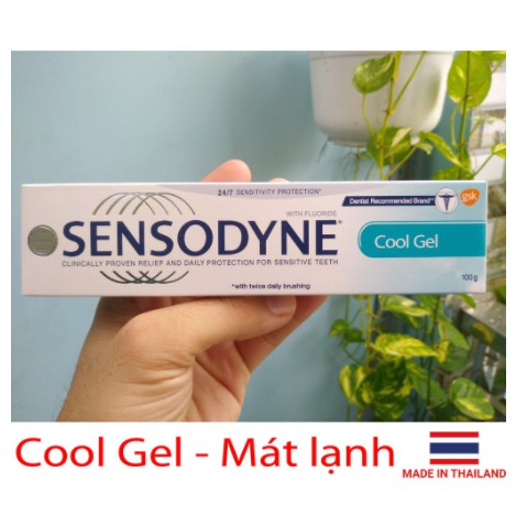 COMBO 5 LỌ Kem đánh răng Sensodyne chống ê buốt làm trắng răng 100g