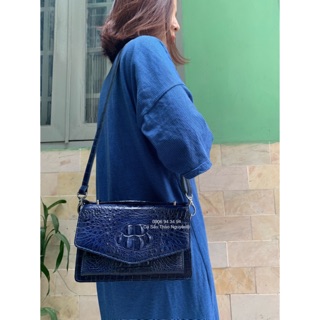 Túi xách nữ da cá sấu thật cao cấp - Cá Sấu Thảo Nguyên
