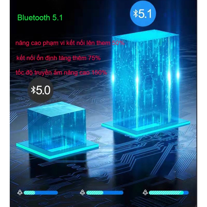 Tai nghe Bluetooth S10 chIP5.1 đèn led/không dây/gaming/HIFI Chống Ồn chơi game cho IPSamsung xiaomi android #35