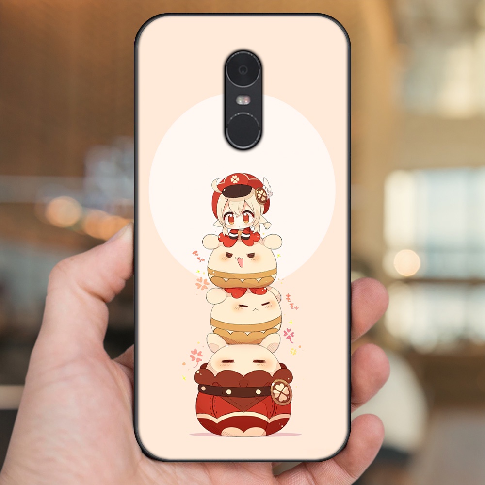 Ốp lưng Xiaomi Redmi Note 4, Note 4x viền đen in hình Klee Genshin Impact