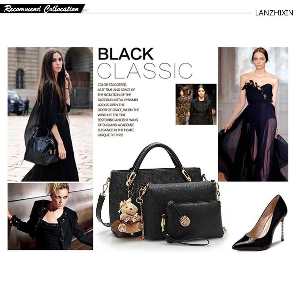 Bộ 4 Túi Xách Thời Trang Cho Nữ