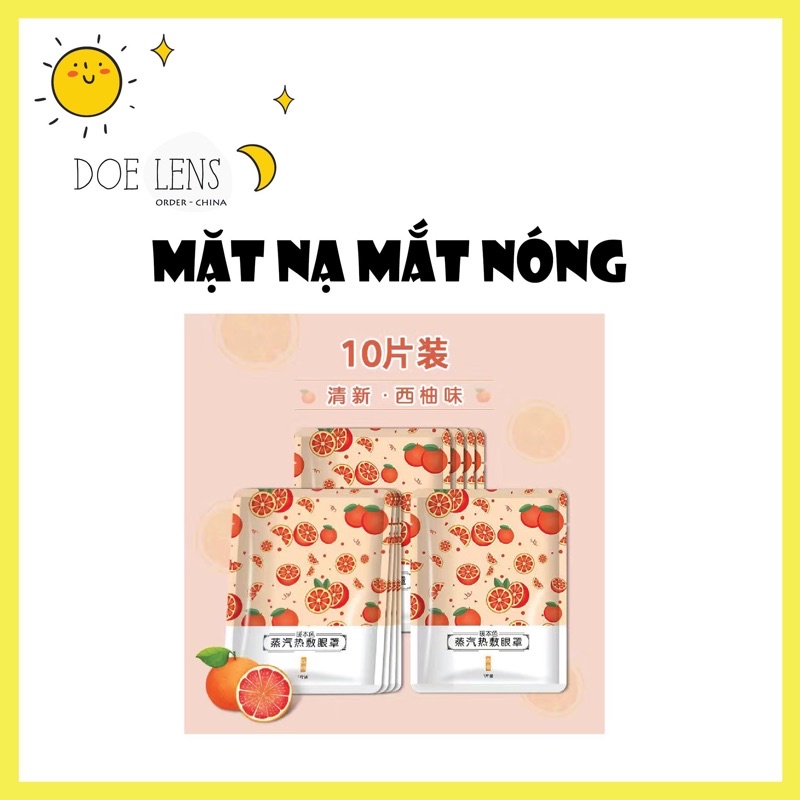 [ HÀNG ORDER] Mặt nạ mắt nóng 50 miếng